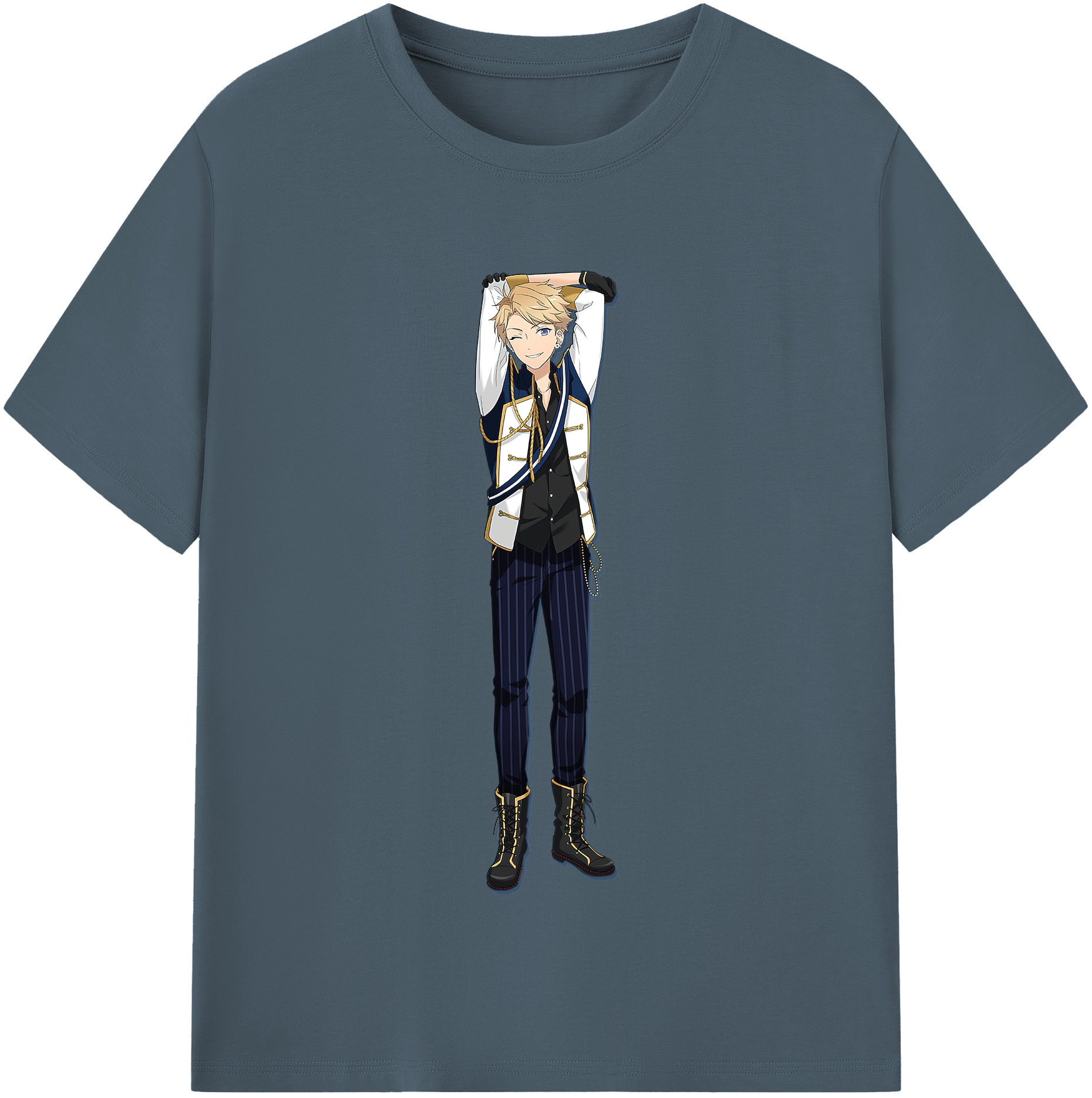 （画像用） あんさんぶるスターズ! Ensemble Stars 綿100％半袖Tシャツ（フロントプリント）